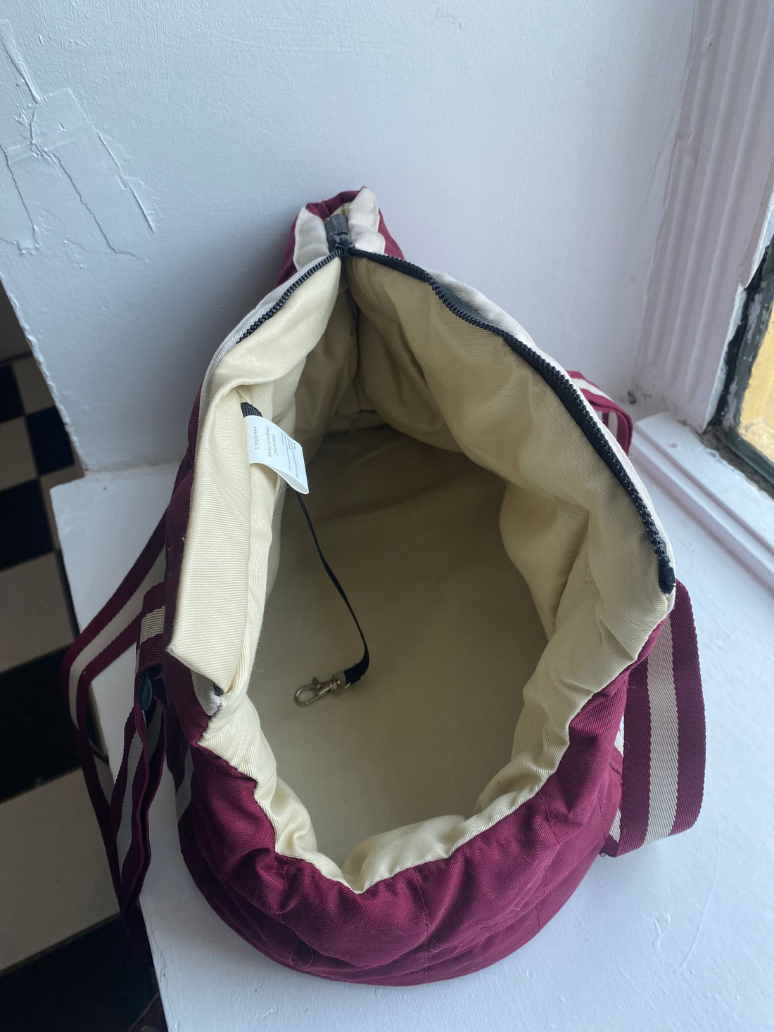 Dog carrier bag