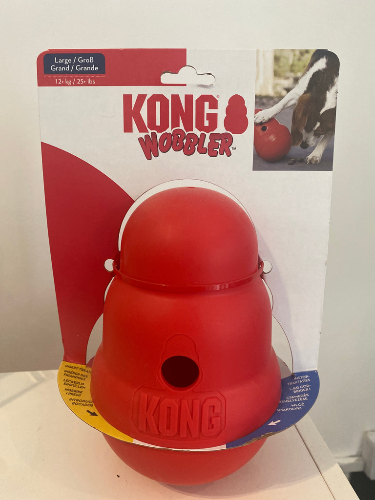 Kong Wobbler interactive dog toy